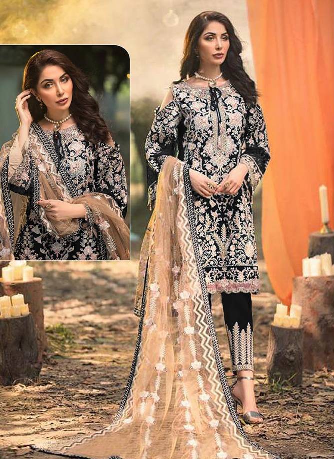 Pakistani 7109 Latest Fancy Designer Heavy Festive Wear Heavy Fox Georgette With Embroidery Work Pakistani Salwar Suit Collection